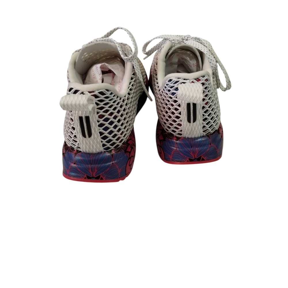 NOBULL White Succulent Mesh Runner Sneakers Women's 7 Athletic - Picture 5 of 6